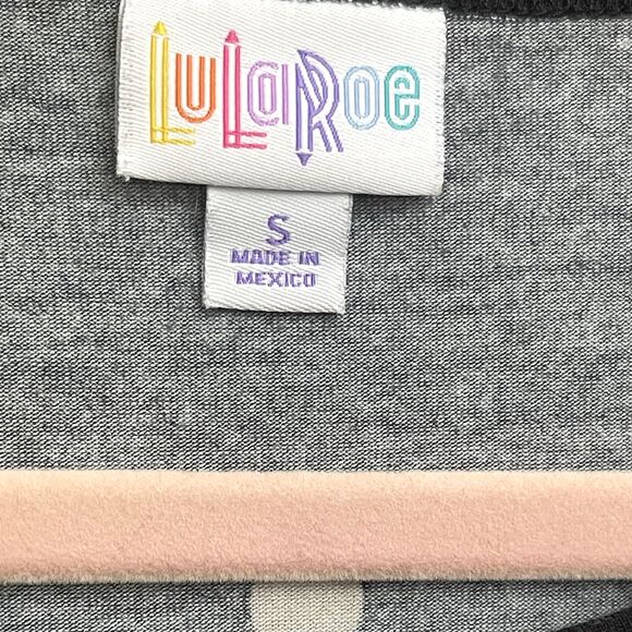 Lularoe Irma Small‎ POLKA DOT High Low Tunic Top Shirt - Picture 3 of 4